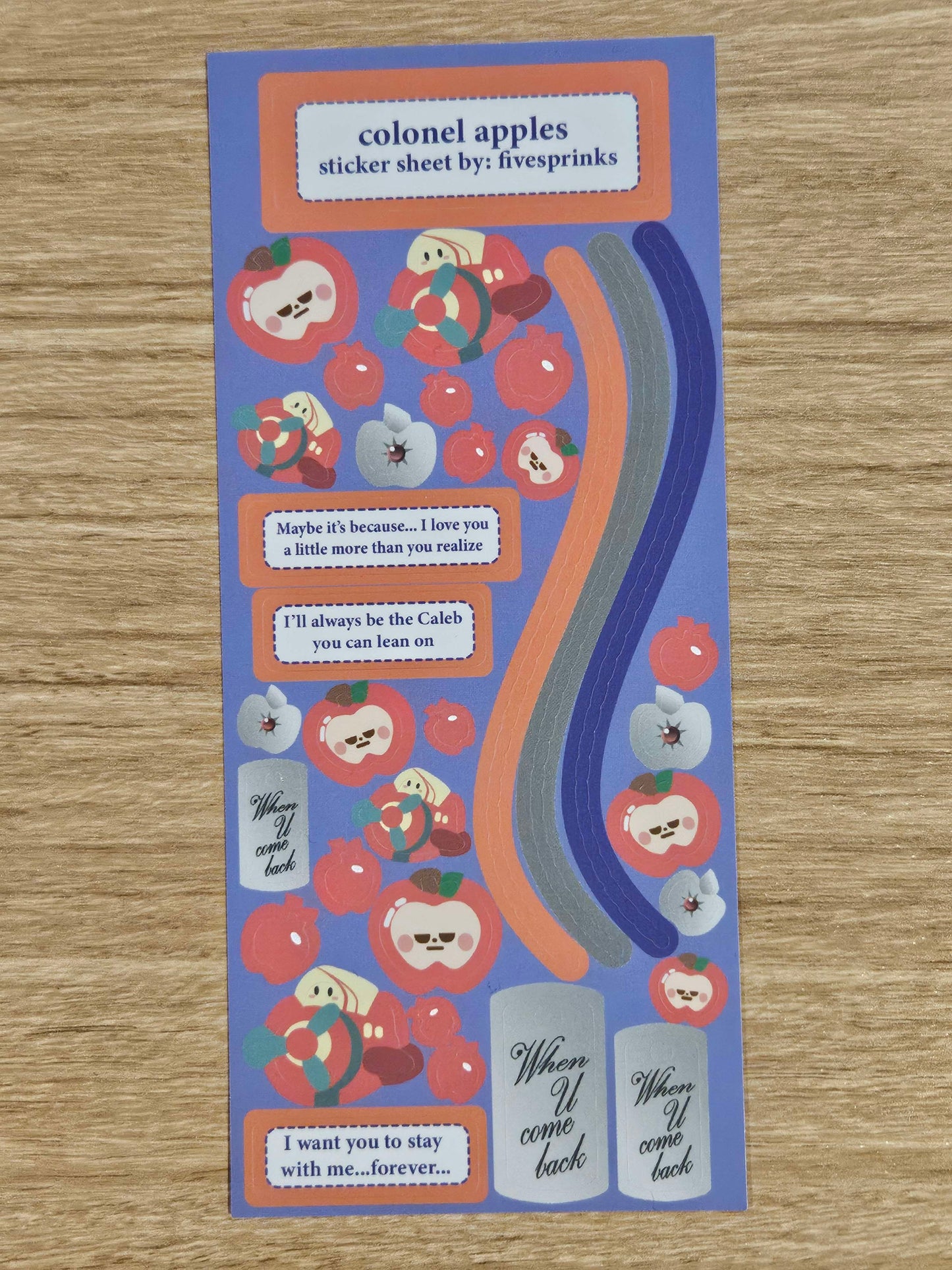 LADS deco sticker sheet