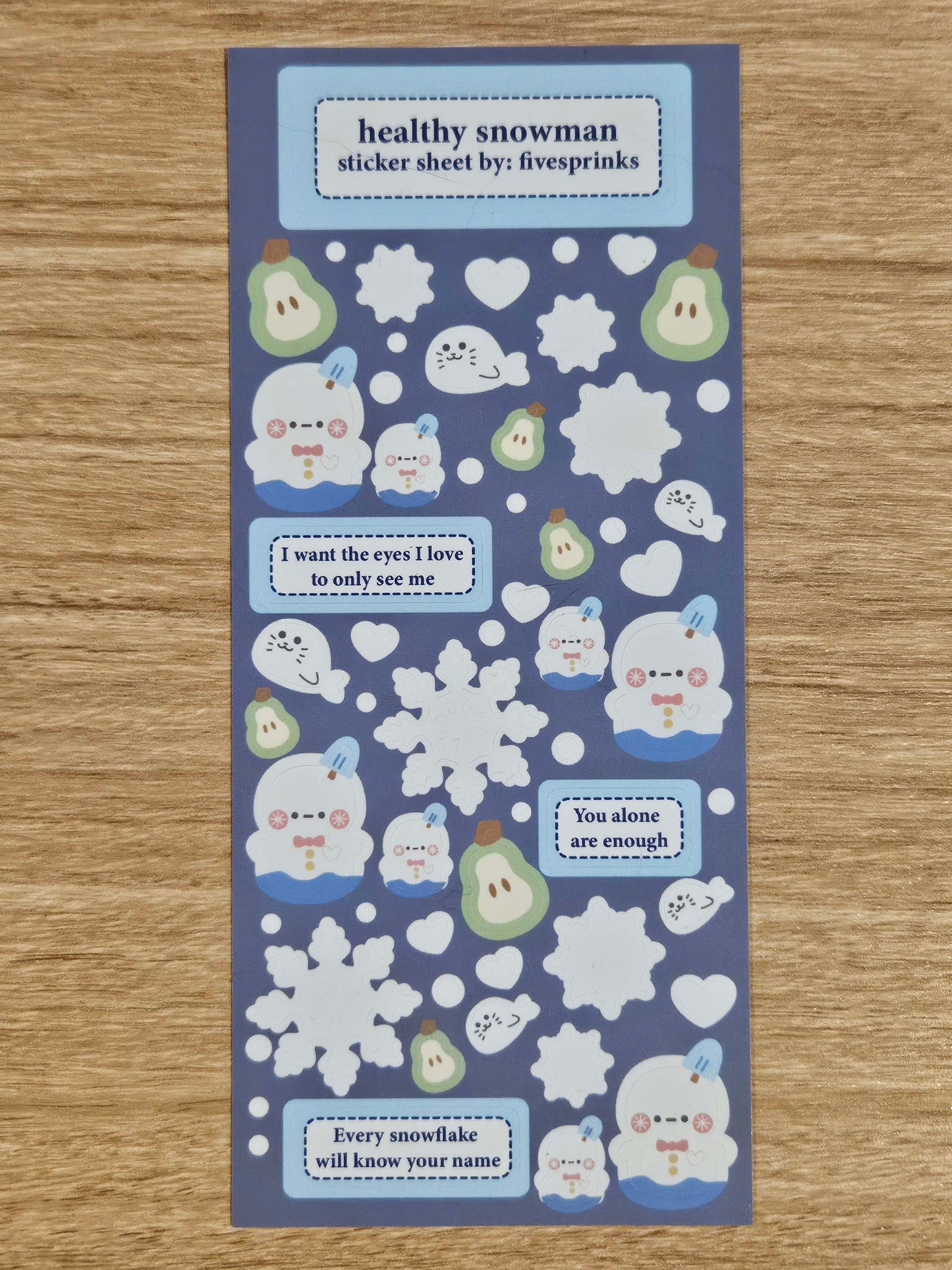 LADS deco sticker sheet