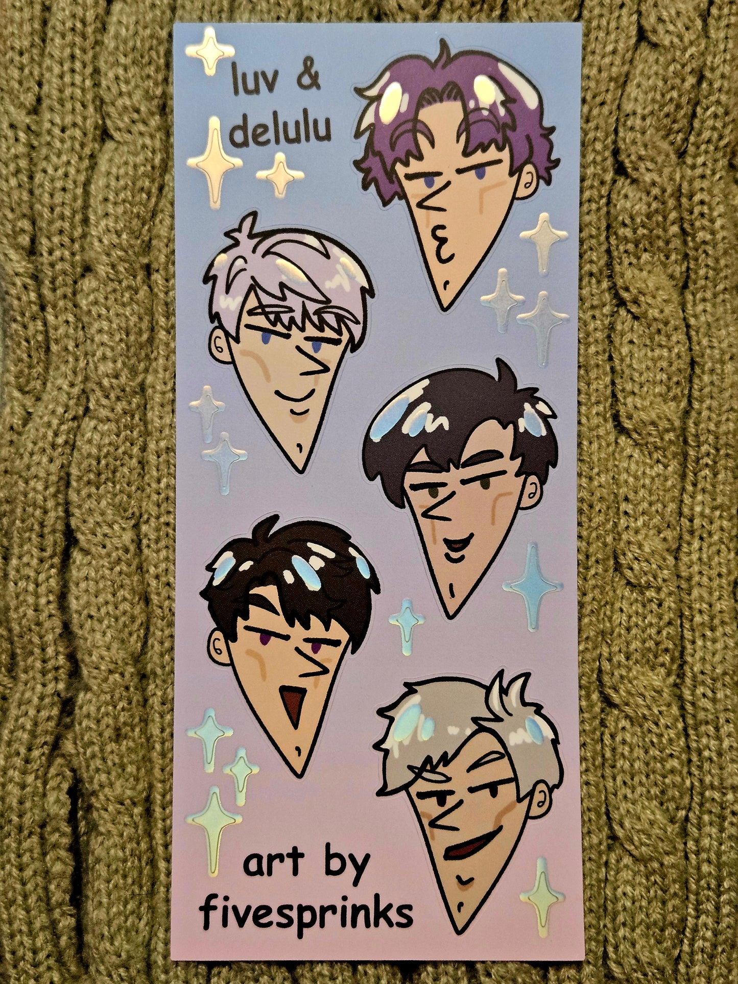 LADS deco sticker sheet